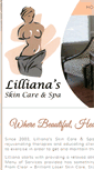 Mobile Screenshot of lillianaskincare.com